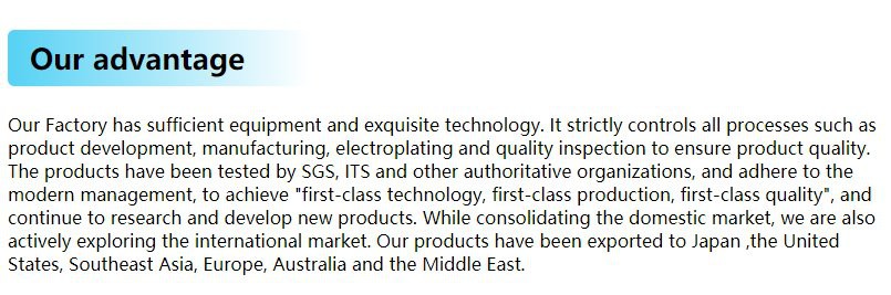 product-805-267 Our Advantage