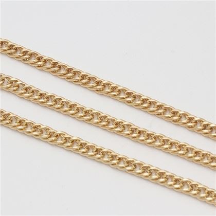 Heavy Duty Handbag Chain Double Layer Thickened Dog Chain Aluminium Bag Chain