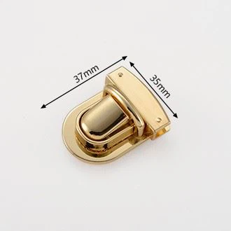Stainless Strap Bag Lock Thumb Turn Mortice Lock Metal Press Lock