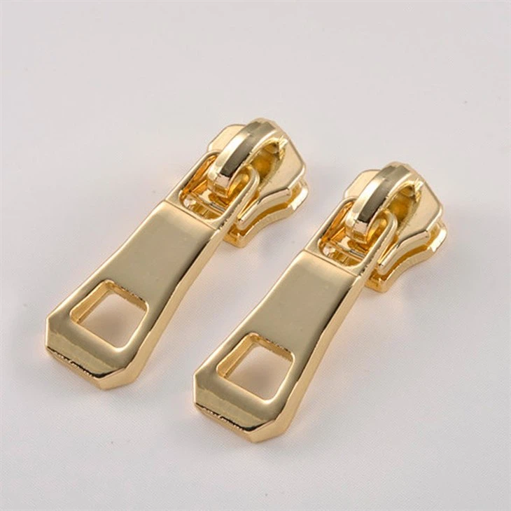 Custom Logo Zinc Alloy Customized Puller Slider Zipper 3# 5#