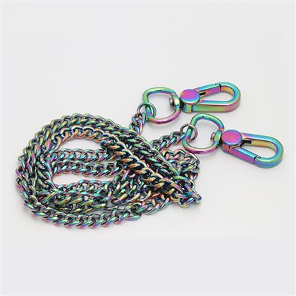 Chain With Hook Colorful Metal Chain For Bag