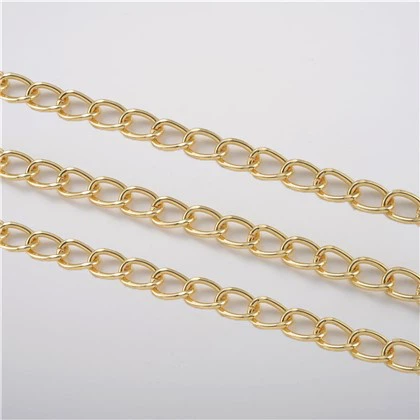 Rose Gold Twist Link Chain For Bags