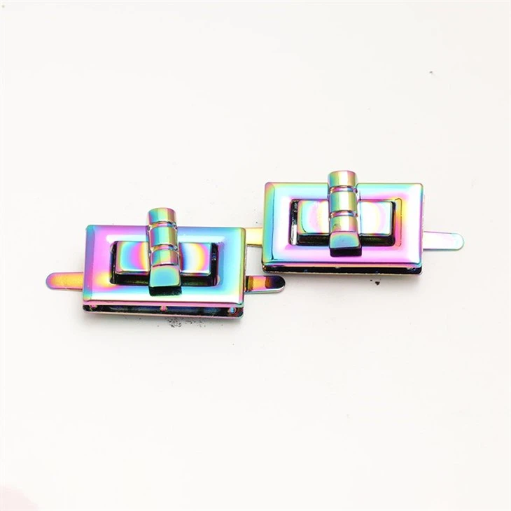 Square Twist Lock Turn Lock Clasp Closure For Handbag Purse Lock