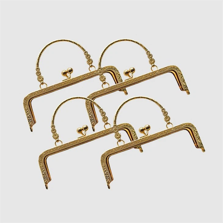 Woman Handbag Purse Frame Handle